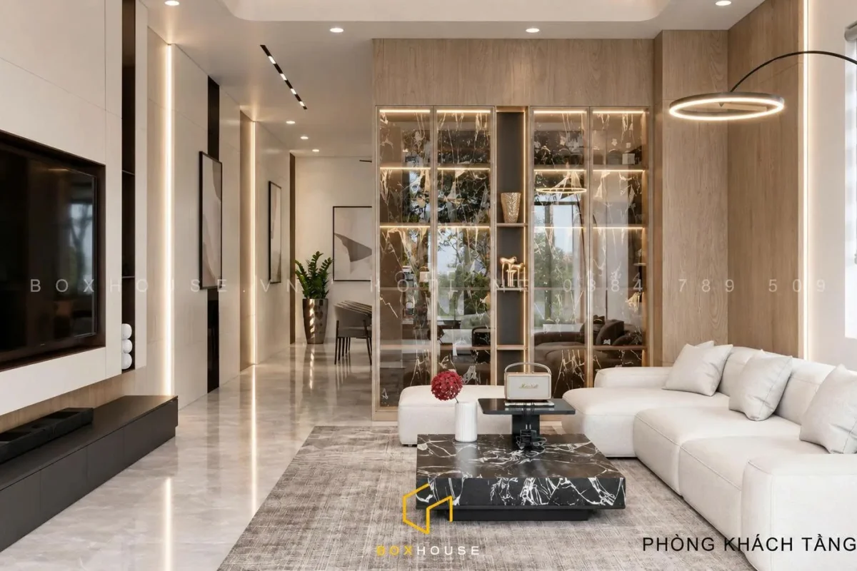 Thiết kế nội thất nhà anh Chung tại Khu đô thị Central Riverside Thanh Hóa