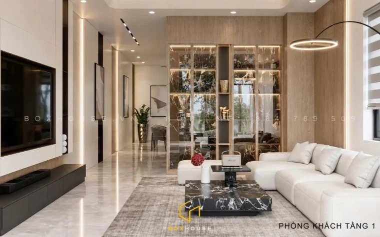 Thiết kế nội thất nhà anh Chung tại Khu đô thị Central Riverside Thanh Hóa